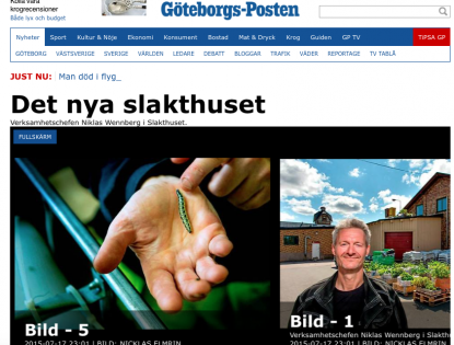 GP hälsade på i Slakthuset. Kolla deras hemsida under Ekonomi.